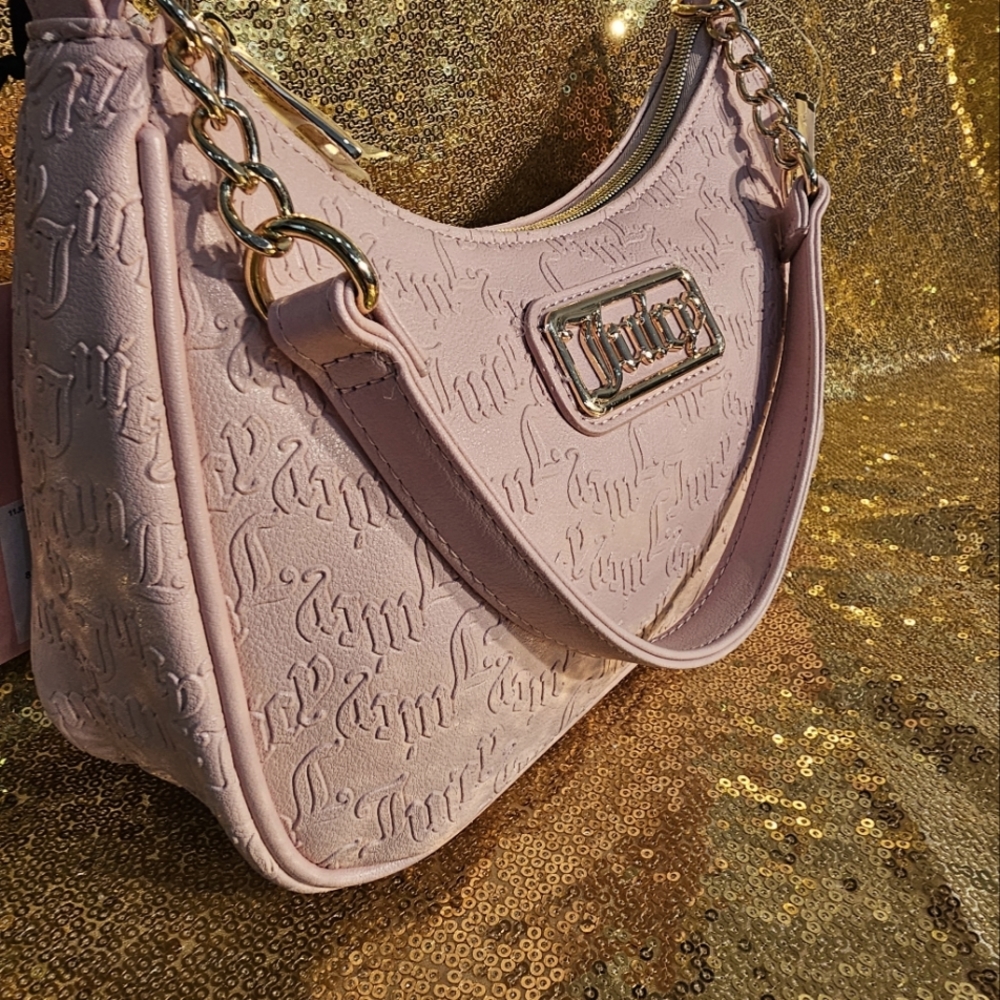 JUICY COUTURE GP Pink Diamond Shoulder Bag FREE gift